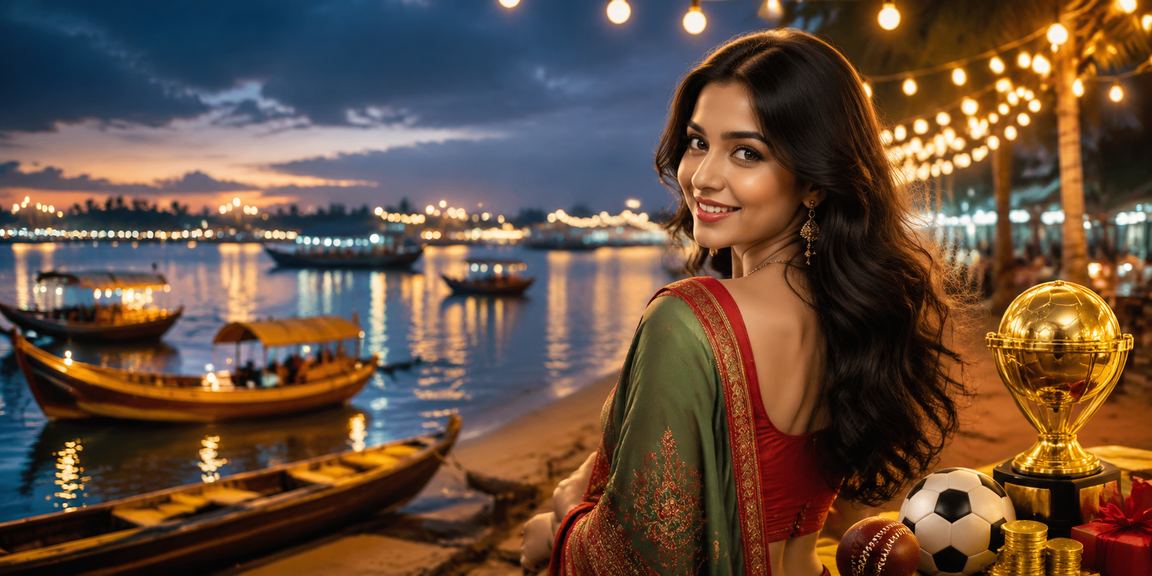 বরিশালের সমুদ্রসৈকতে একজন ব্যবহারকারী ক্রিকেট বেটিং করছেন