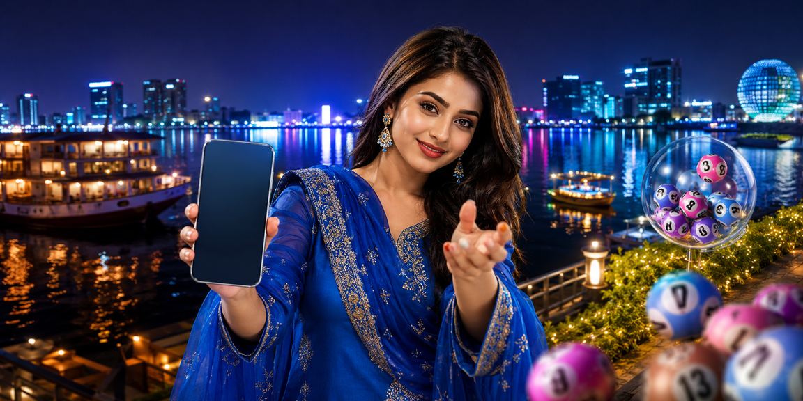 ঢাকায় একজন ব্যবহারকারী সালওয়ার কামিজে মোবাইলে স্পোর্টস বেটিং করছেন