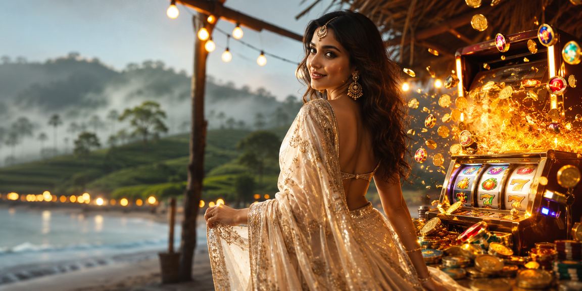 রাজশাহীর একজন ব্যবহারকারী শাড়ি পরে স্লট গেম খেলছেন